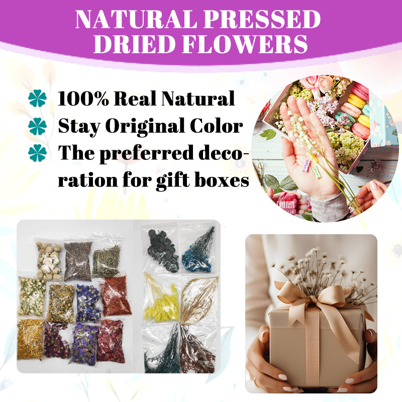 Dried Flowers for Soap,100% Natural Dried Flowers for Soap Making,Candle Making,DIY Lip Gloss (17)