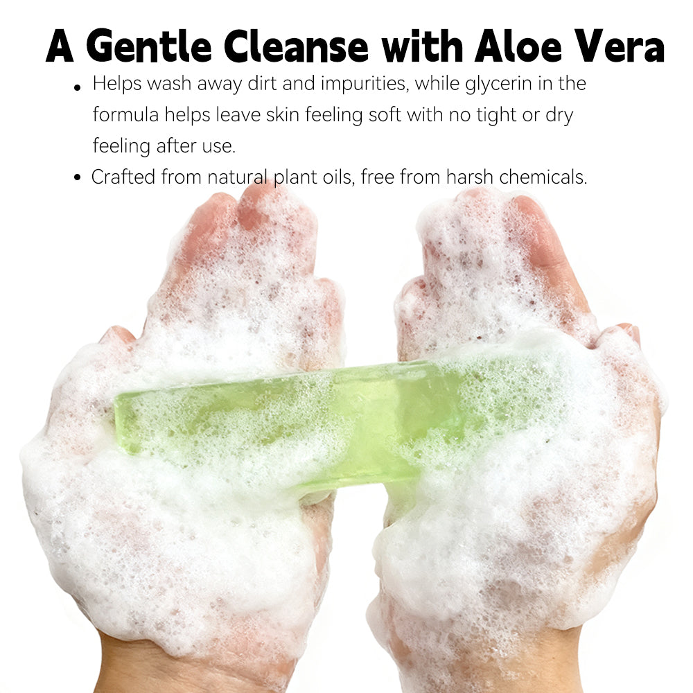 Aloe Vera Soap Base Bar - 16 Ounce, Soap Making Supplies, DIY Handmade Soap Base Natural, Organic Melt and Pour Soap Base for Soap Making